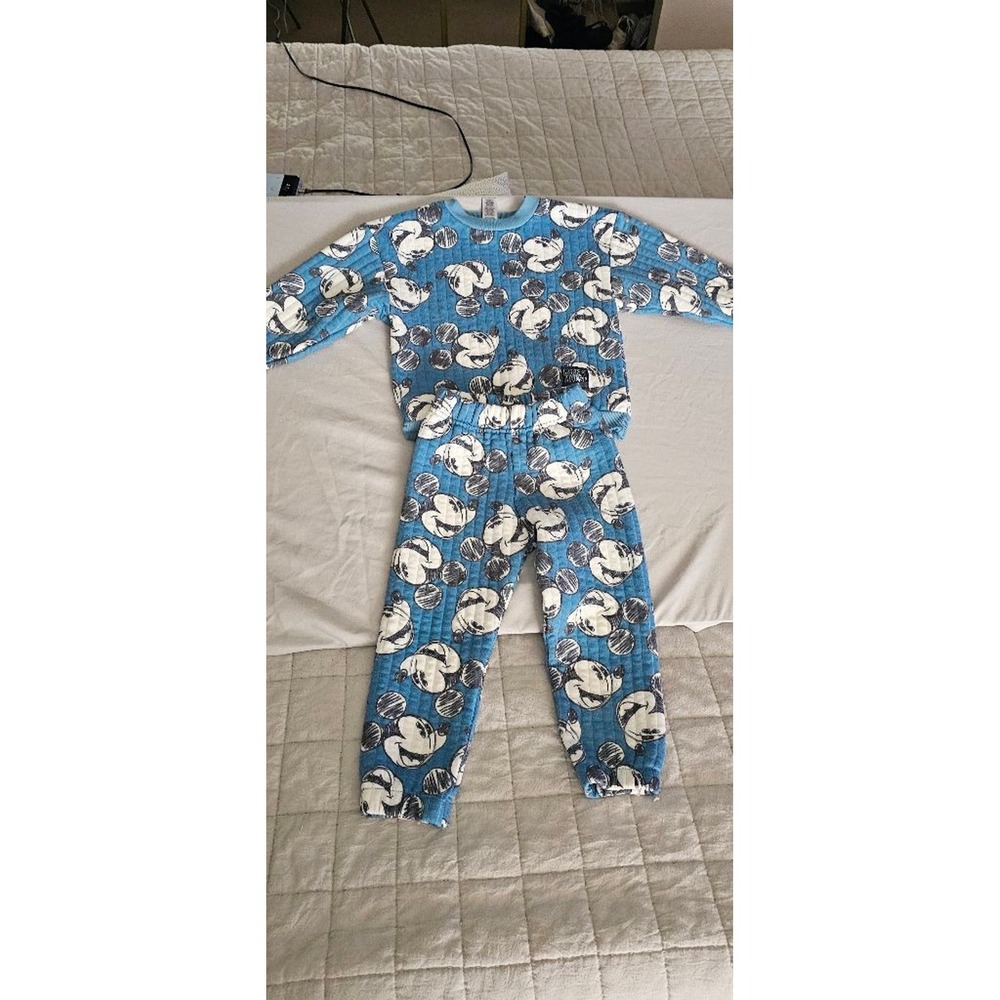 Boys Disney Mickey Mouse sweat outfit Set 4T Blue White
